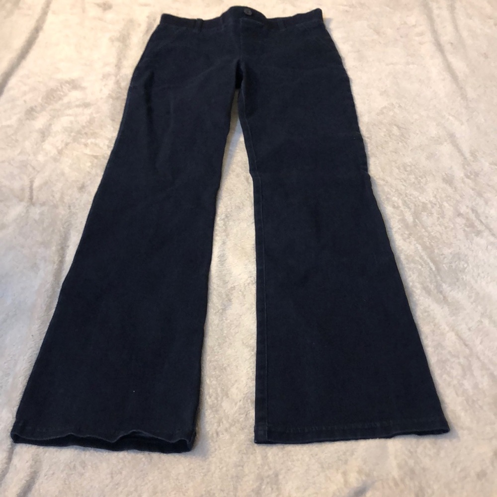 Betabrand pull on bootcut jeans
